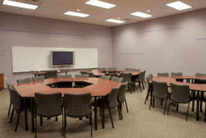 Classroom C. Photo by Sarah Hearn
