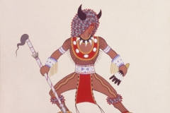 Acee Blue Eagle, Buffalo Medicine Man