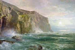 William Trost Richards, Trevalga Head, Cornwall
