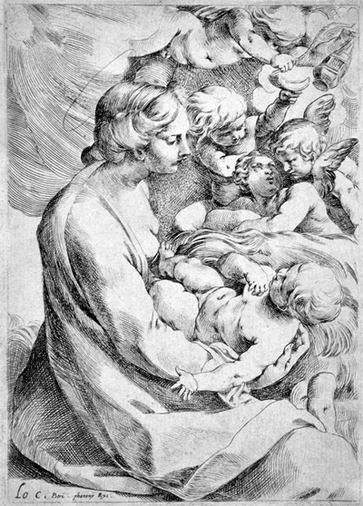 Lodovico Carracci, Madonna and Child with Angels