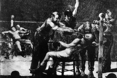 George Wesley Bellows, Between Rounds, No. 1