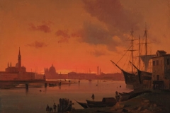 Ippolito Caffi, View of the Bacino di San Marco, Venice