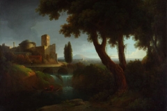 Robert Freebairn, An Italianate River Landscape
