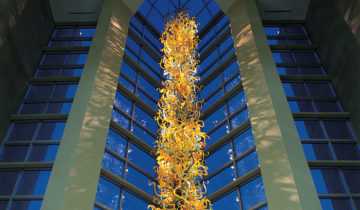 OKCMOA glassart piece