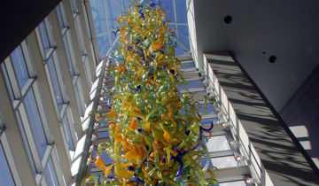 Chihuly tower atrium