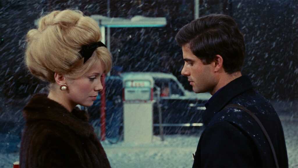 Catherine Deneuve in a Film Still from The Umbrellas of Cherbourg