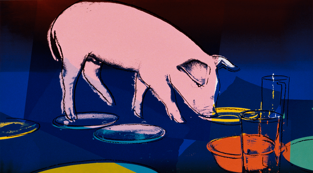 Warhol Pig Banner