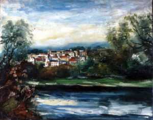 "River Landscape" by Maurice de Vlaminck