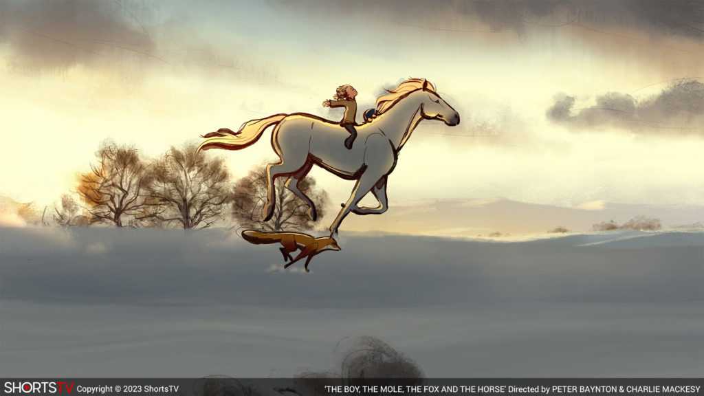 Film Still The Boy, the Mole, the Fox and the Horse 2023 Oscar Shorts