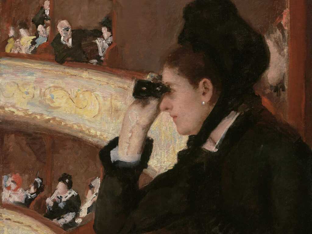 Mary Cassatt: Painting the Modern Woman Exhibition on Screen