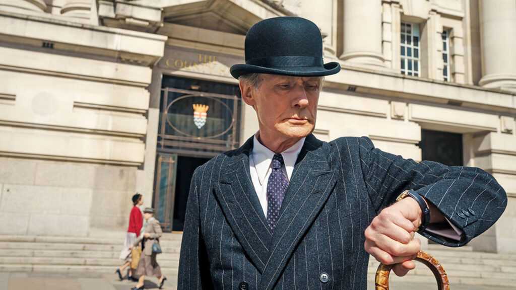 Film still from Living Bill Nighy Oscars 2023