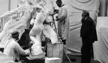 Frances Benjamin Johnston, Rodin in his Paris Studio, 1905. Frances Benjamin Johnston Collection, Library of Congress Print and Photographs Division, Washington DC.