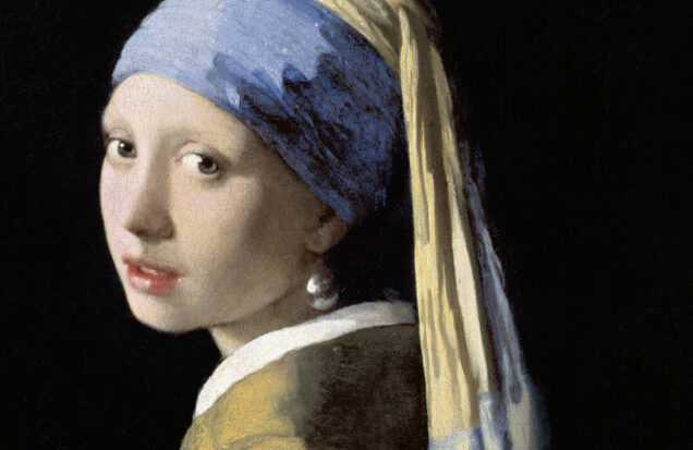 Vermeer landscape girl with pearl earring