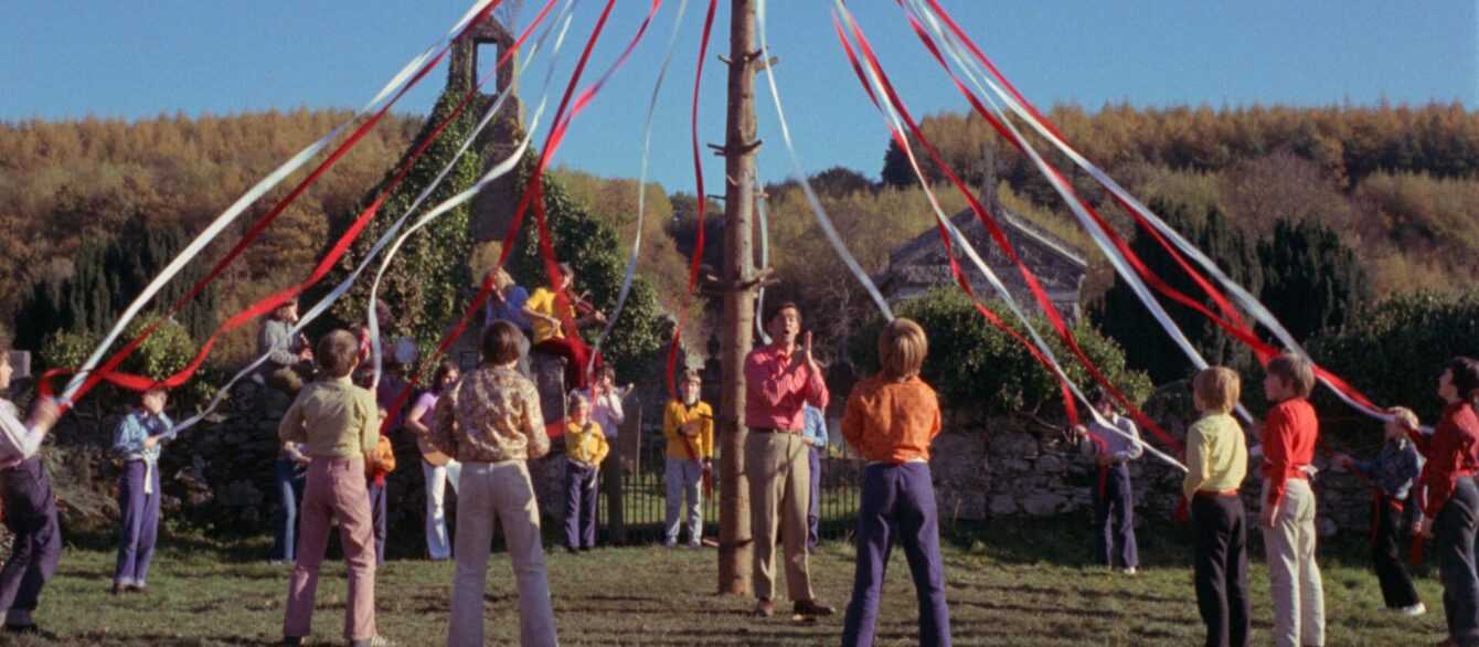 A Film Still From The Wicker Man