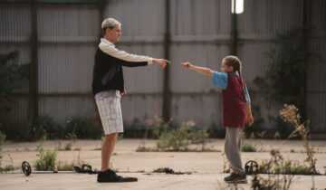 A film still from Scrapper featuring Harris Dickinson and Lola Campbell. Courtesy of Kino Lorber