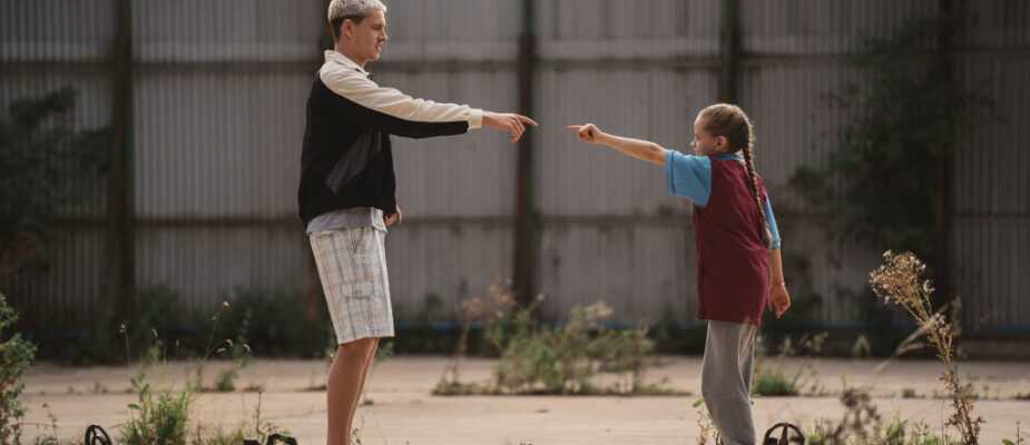 A film still from Scrapper featuring Harris Dickinson and Lola Campbell. Courtesy of Kino Lorber