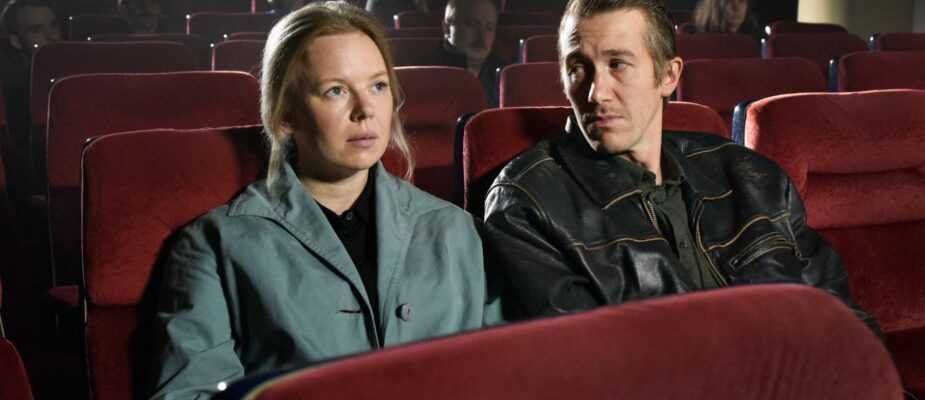 A film still from Fallen Leaves.