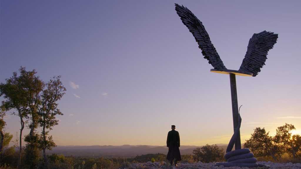 A film still from Anselm