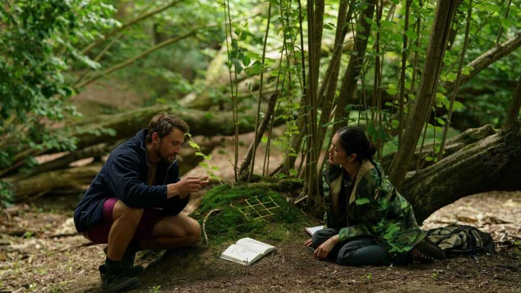 A Film Still from Here by Bas Devos.