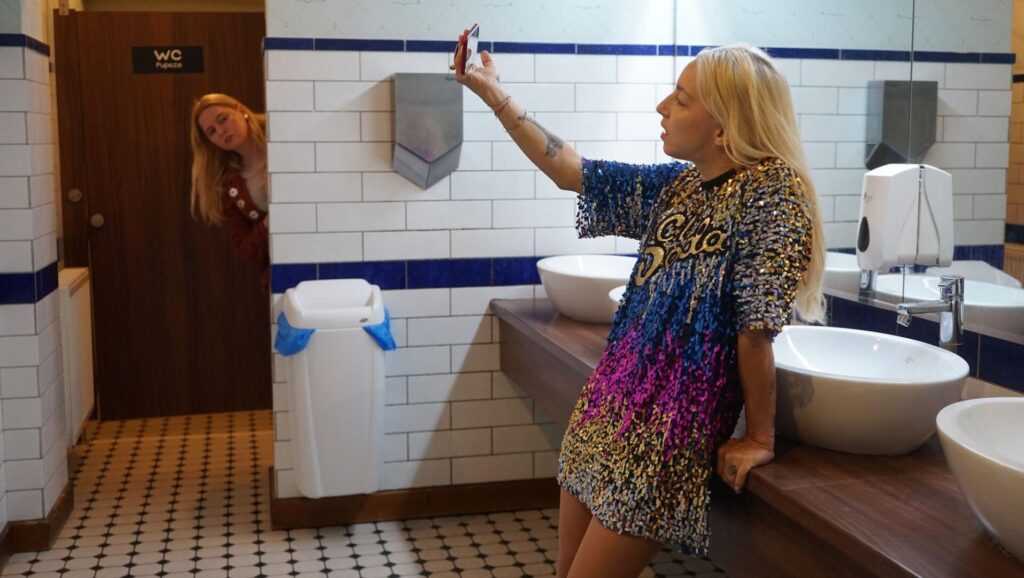 Film still from Do Not Expect To Much From the End of the World
