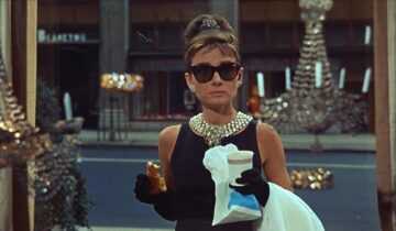 A Film Still from Breakfast at Tiffany's