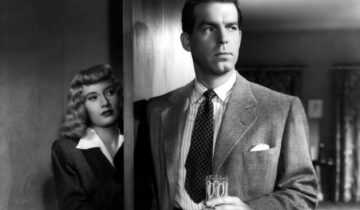 A film still from Double Indemnity