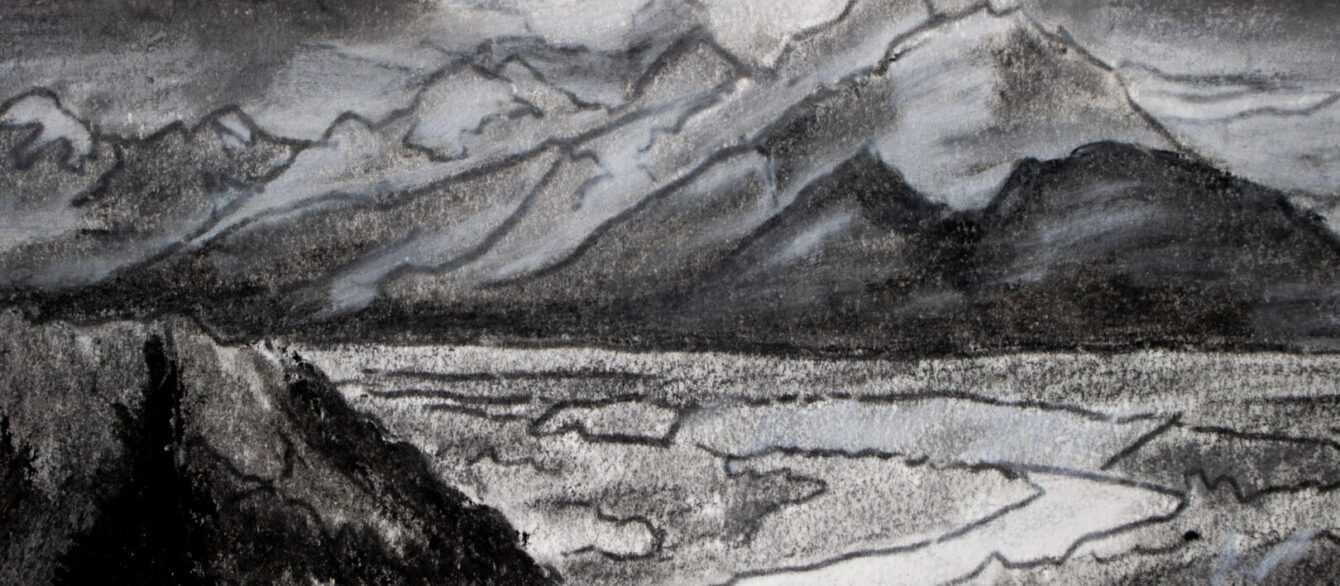 pastel and charcoal 2