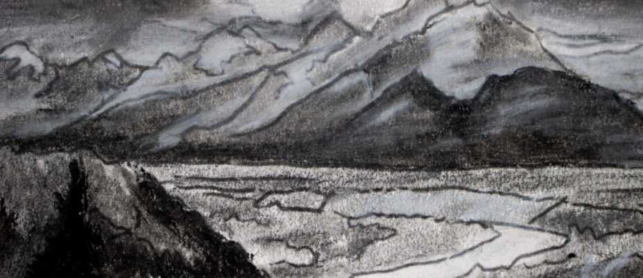 pastel and charcoal 2