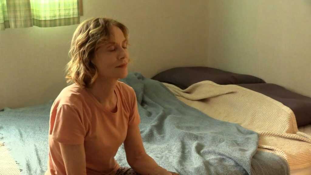 Isabelle Huppert in Hong Sangsoo's "A Travelers Needs"
