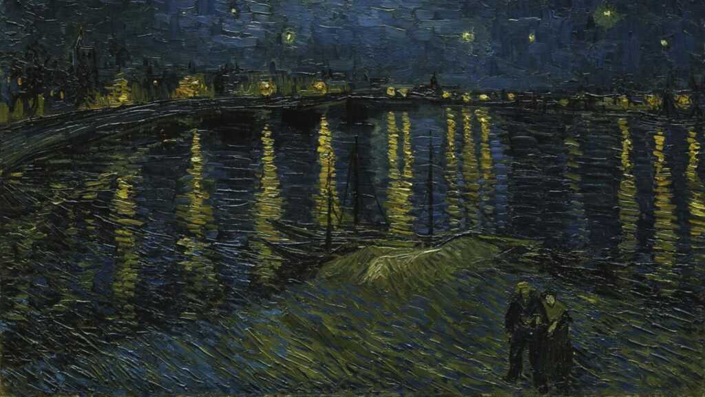 Vincent van Gogh, Starry Night Over the Rhône, 1889