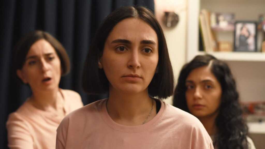 A Film Still from The Seed of the Sacred Fig
