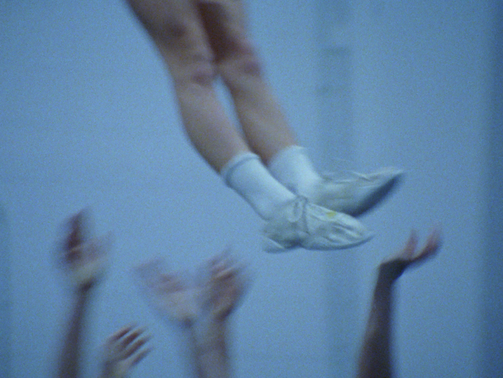 A film still from Full Out directed by Sarah Ballard