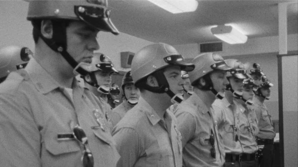 A Film Still from Law and Order by Frederick Wiseman Zipporah Films