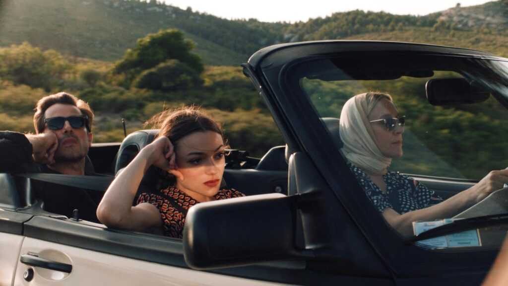 A film still from Bonjour Tristesse