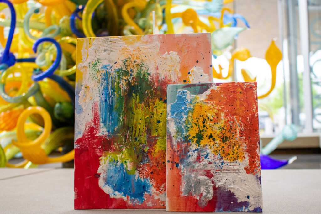 textured paintings 1