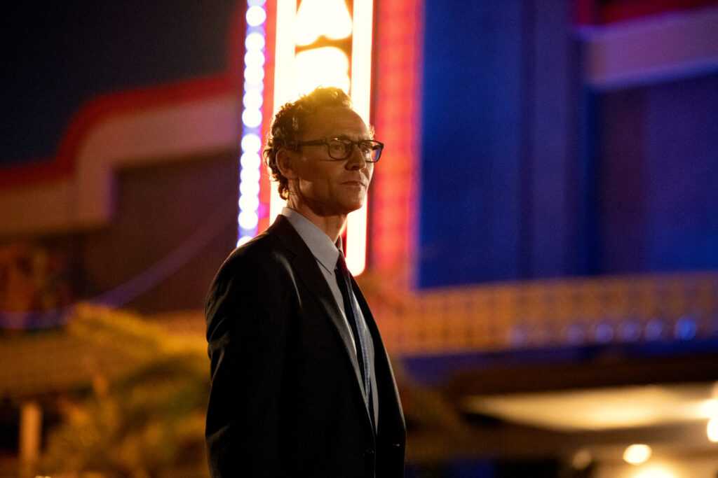 A film still from The Life of Chuck