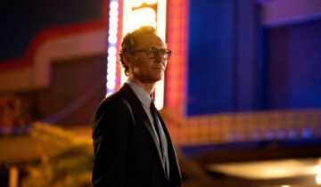 A film still from The Life of Chuck