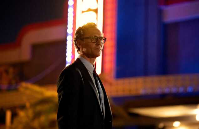 A film still from The Life of Chuck