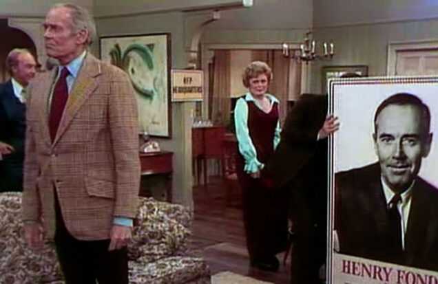 A Film Still from Henry Fonda for President