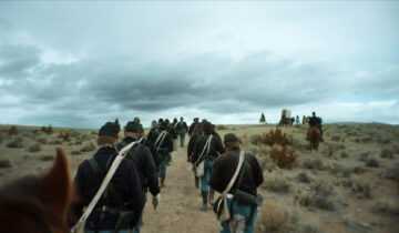 A film still from The Damned