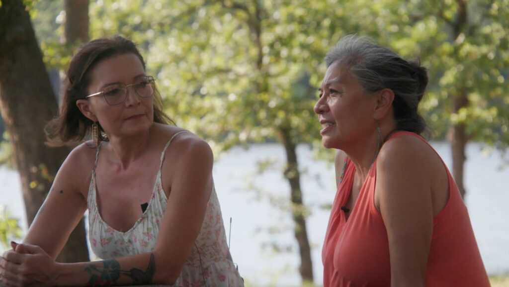 Drowned Land ss Water Protector(s) Charlotte Leonard Sandy Stroud 001 Colleen Thurston A Film Still from Drowned Land Water Protector(s) Charlotte Leonard Sandy Stroud 001 Colleen Thurston