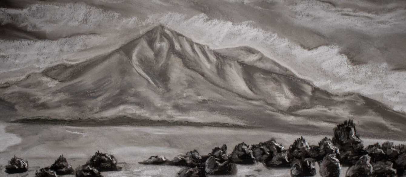 charcoal landscape 1