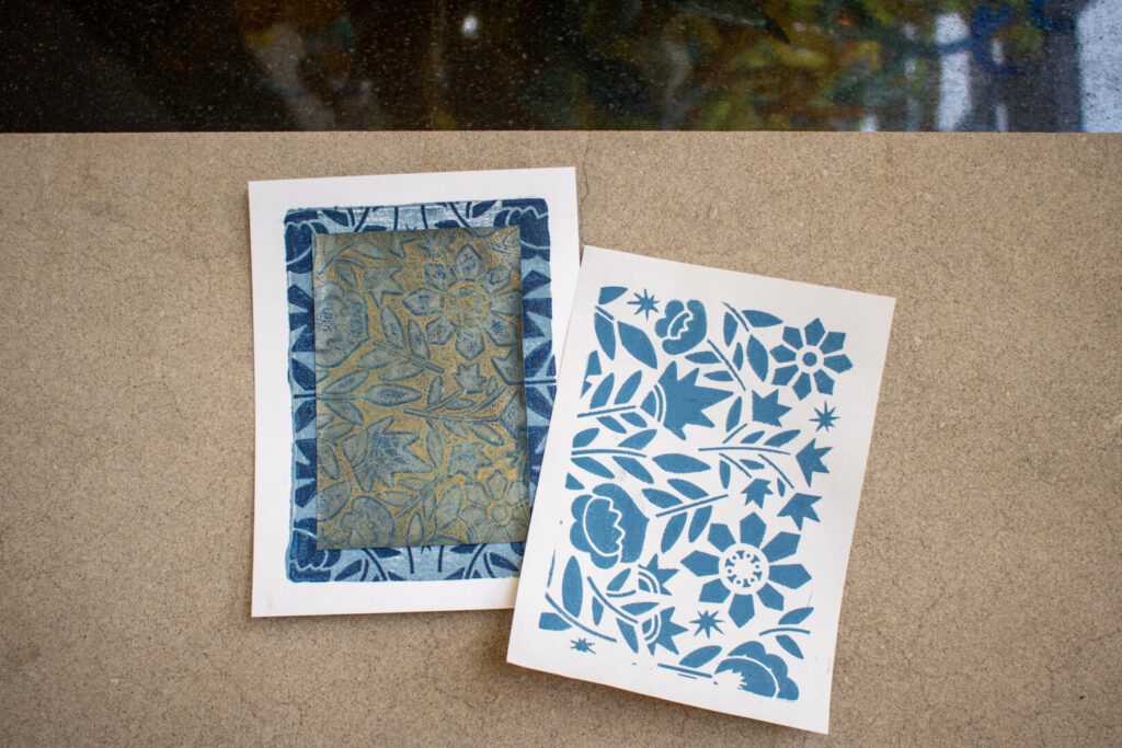 gelli prints 1