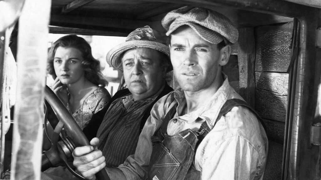 A film still from The Grapes of Wrath