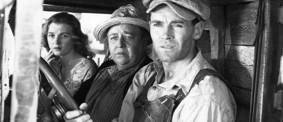 A film still from The Grapes of Wrath