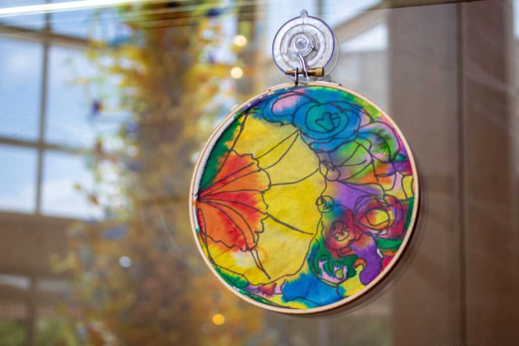 chihuly sun catcher 1