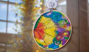 chihuly sun catcher 1