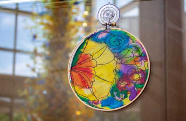 chihuly sun catcher 1