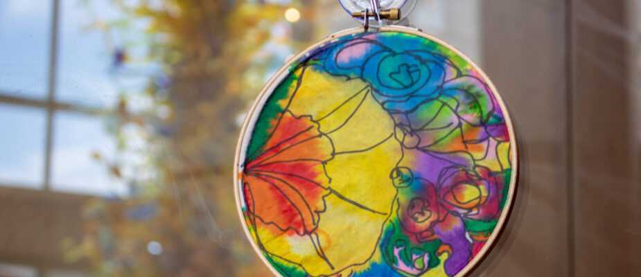 chihuly sun catcher 1