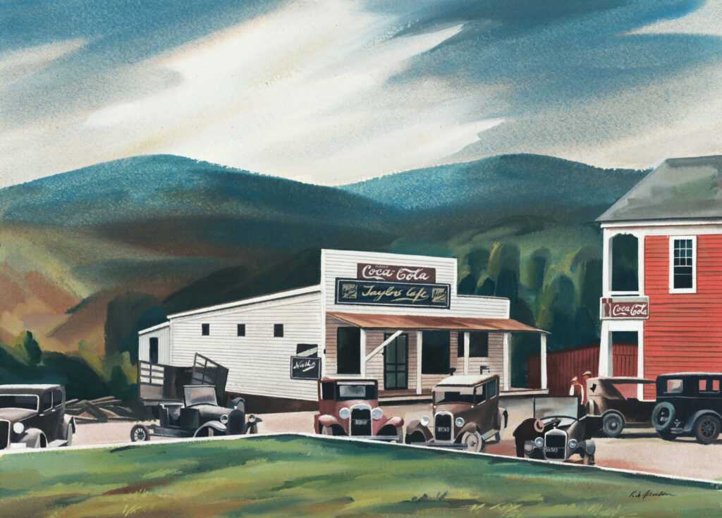 "Village in the Smokies"